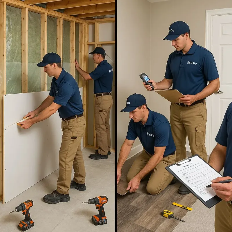 Repairs and Reconstruction process in Newmarket, NH